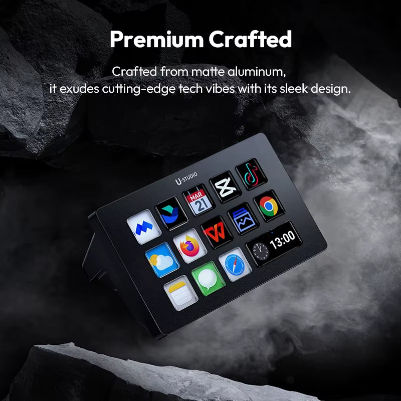 D200 Production Console and Studio Controller for Gaming/Office/Livestreaming/Content Creation Youtube Tiktok